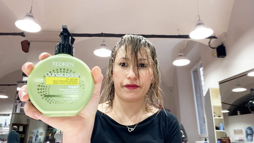 step 3 trattamento capelli ricci a bologna