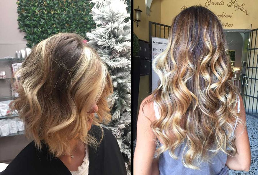 BALAYAGE BIONDO CALDO E FREDDO