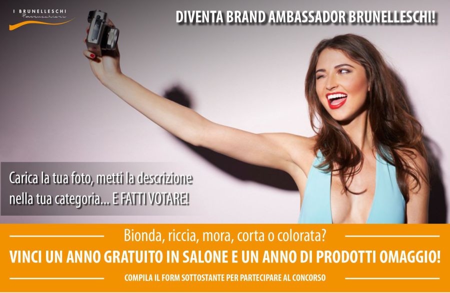 DIVENTA BRAND AMBASSADOR BRUNELLESCHI